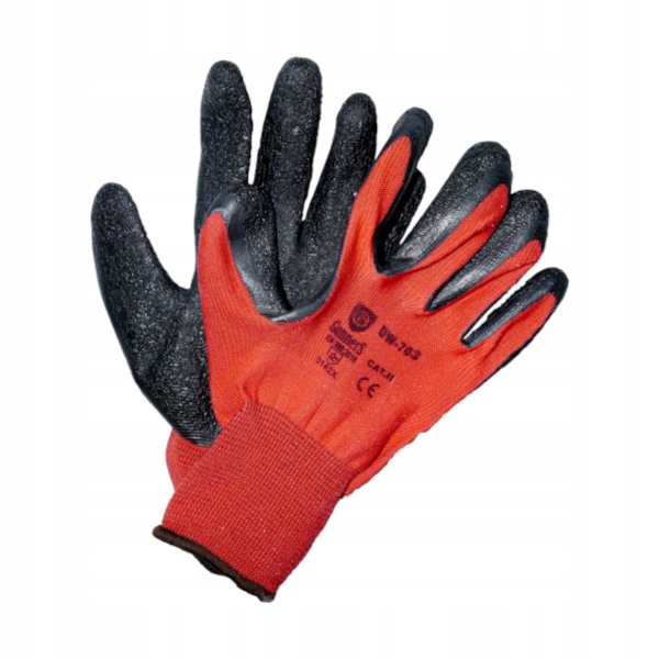 

Rękawice Powlekane Lateksem DW-703 7