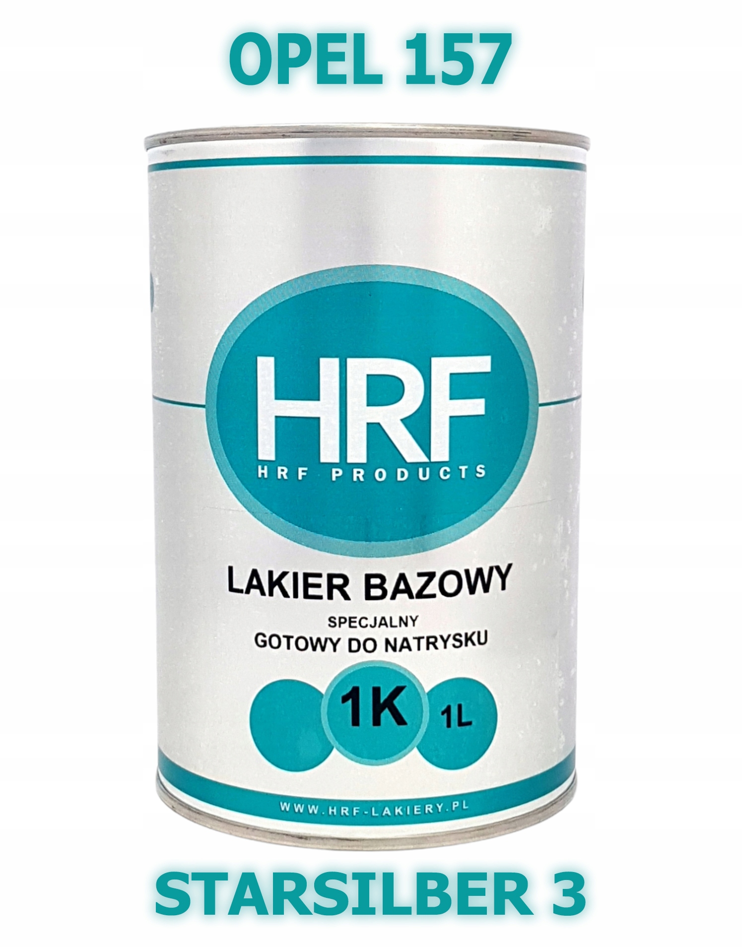 Hrf Lakier Bazowy 1K Opel 157 1L Gotowy Do Natrysku Starsilber 3