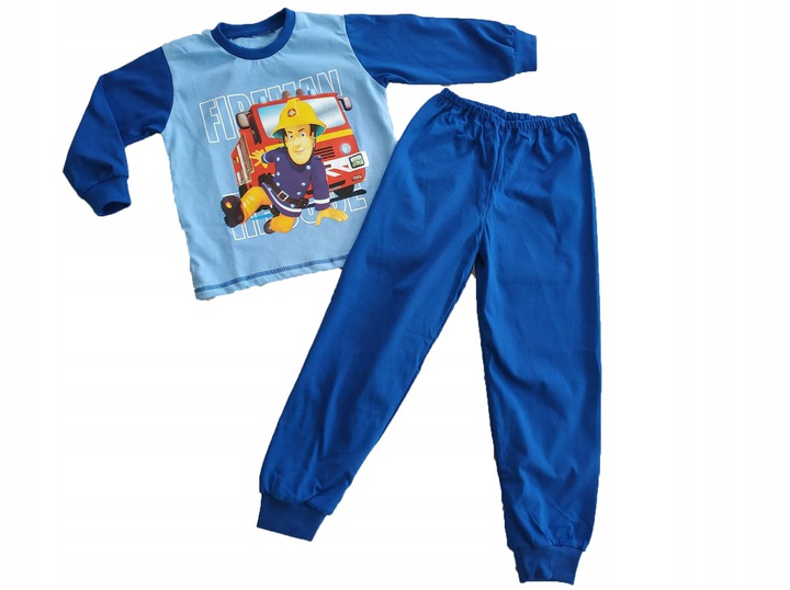 

Piżama bawełniana bluzka spodnie 92 Strażak Sam