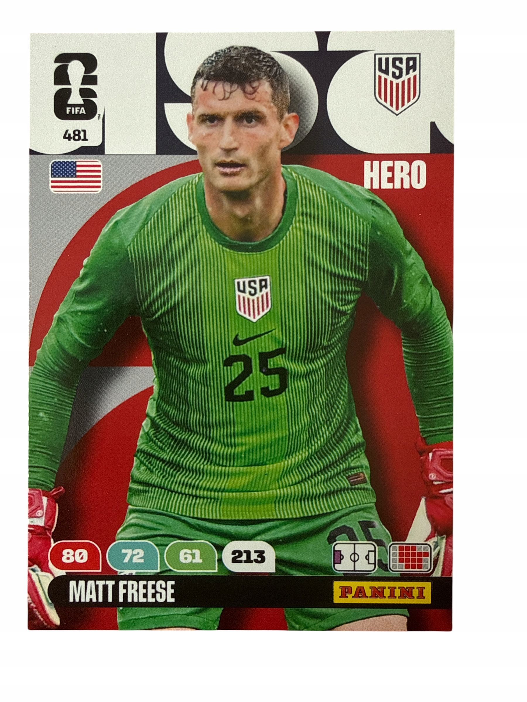 Fifa World Cup America 2026 Panini Usa 481 Freese