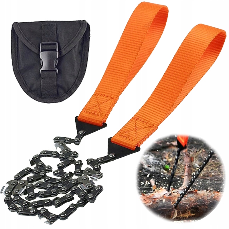 

Ręczna Piła Łańcuchowa 11 Zębów Survival 65cm
