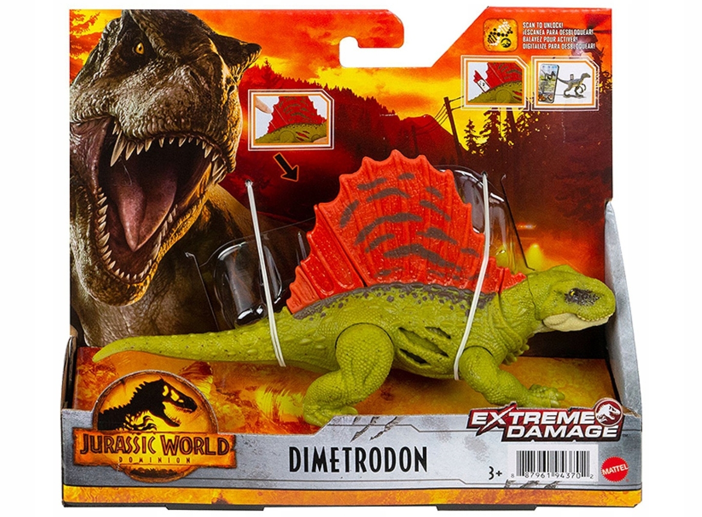 

Mattel Jurassic World Dominion Dimetrodon GWN15