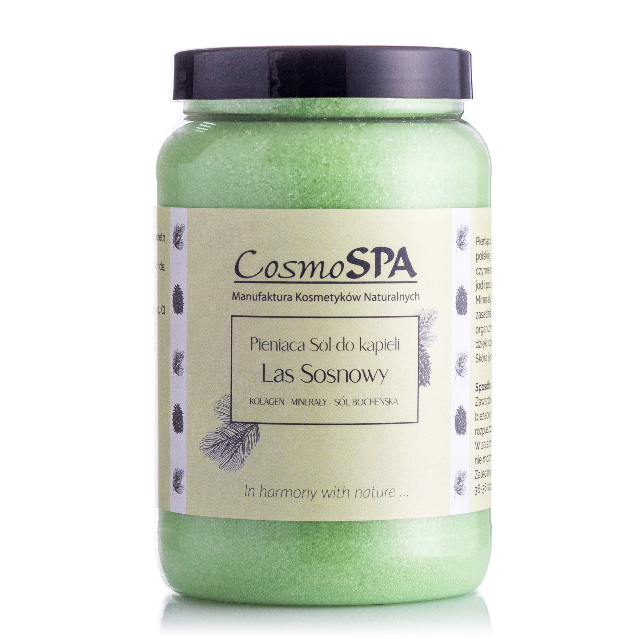 UZDROWISKOWA SÓL DO KĄPIELI Z KOLAGENEM SOSNOWY