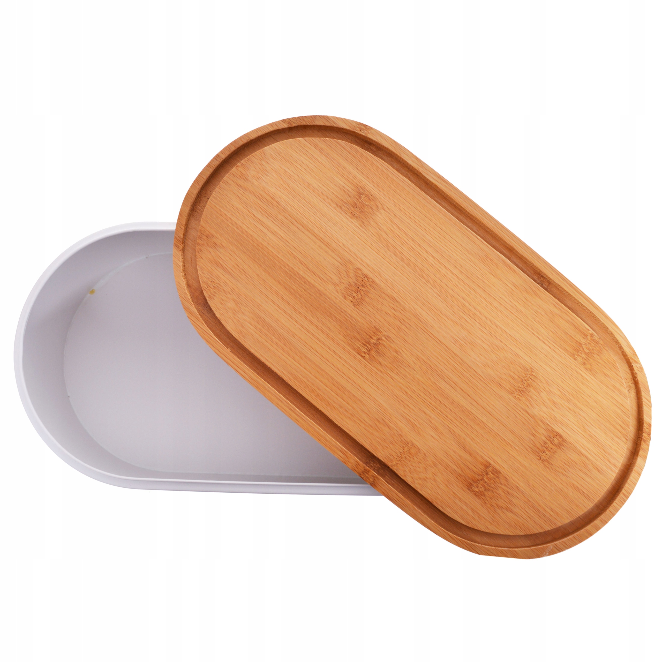 CHLEBAK METALOWY OWALNY DUŻY BIAŁY EAN (GTIN) 6979005261218