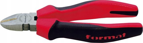 Boční štípací kleště, leštěné, s 2-komponentními rukojeťmi 180 mm Fo