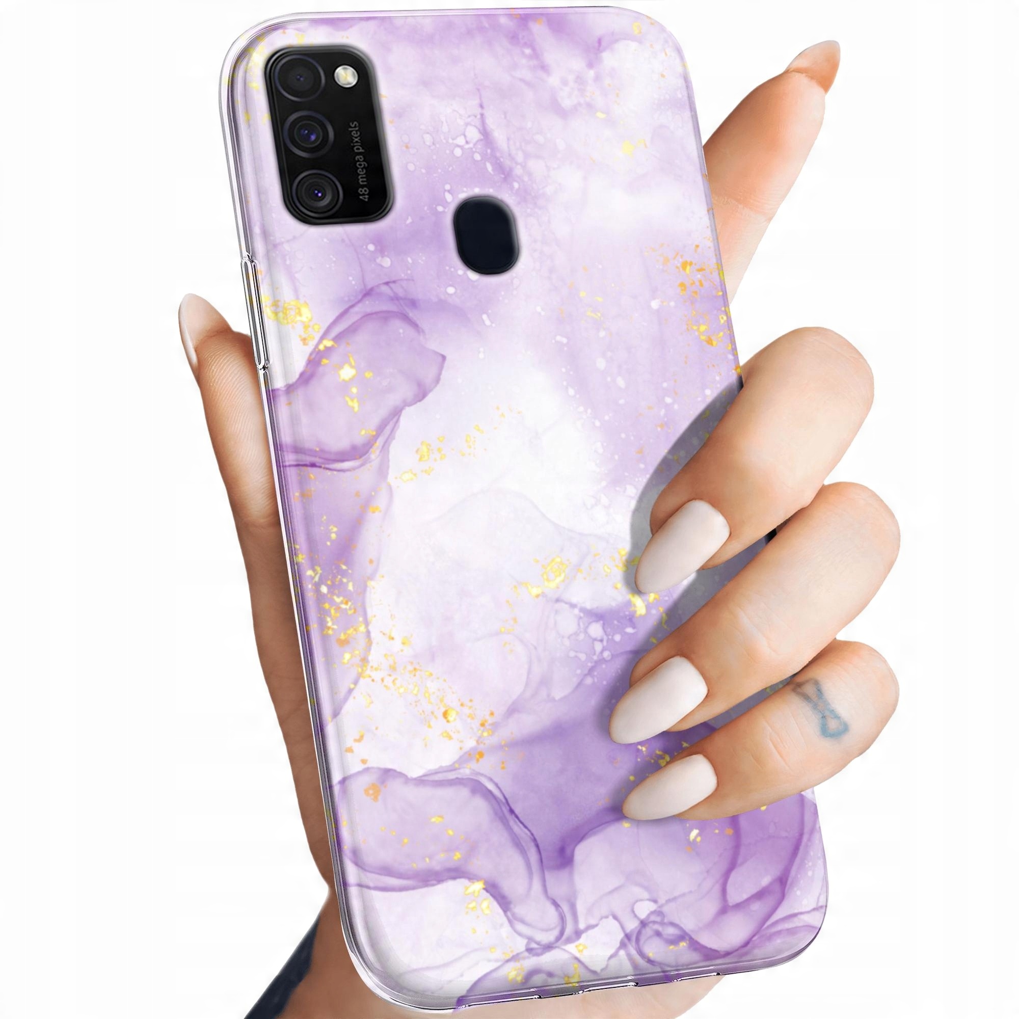 

Etui do Samsung Galaxy M21 fioletowe obudowa