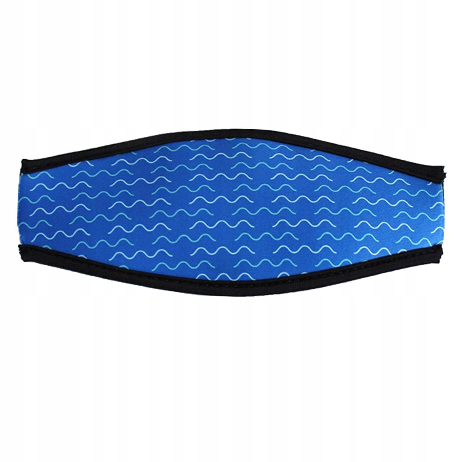 Maska Slap Straps Protect Long Hair Band Navy Wave