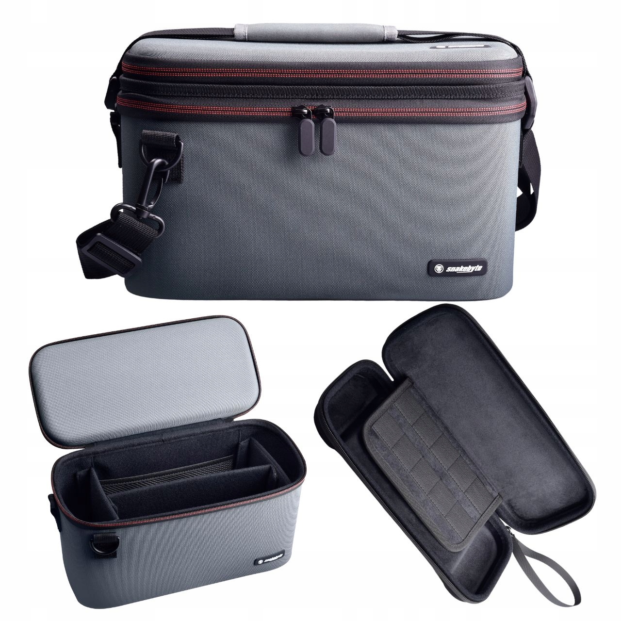 Torba do organizacji Snakebyte Nintendo Switch 2- szara