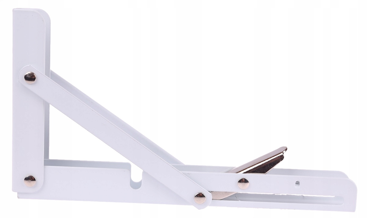 

Kątownik Wspornik Składany Pod Półkę 200 mm 15 kg