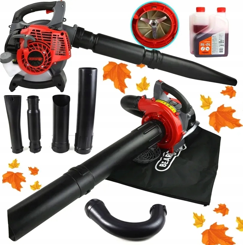 Vysavač Foukač Na Sněhové Listí S Drtičem 4V1