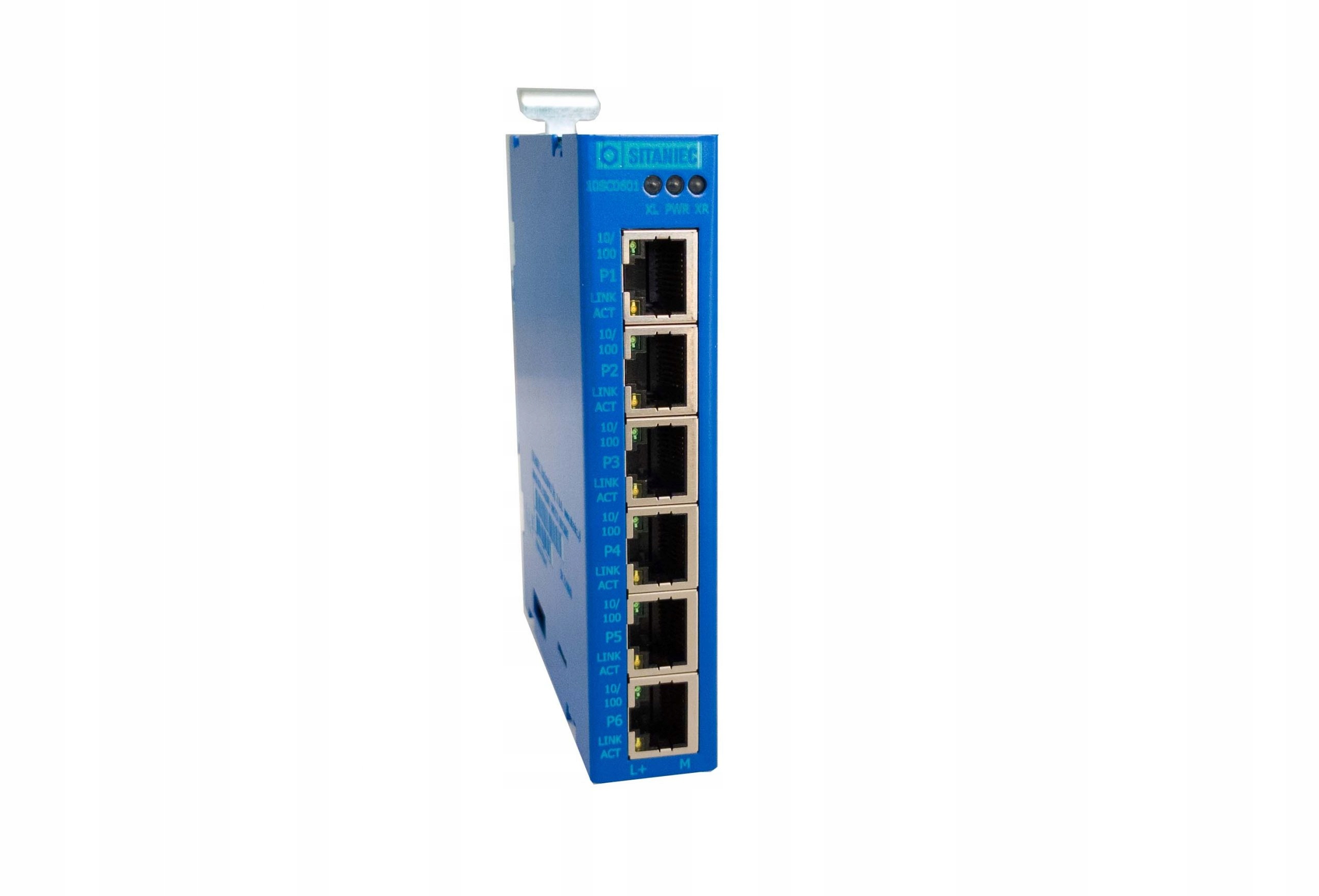 Switch przemysłowy ethernet 6x port RJ45 Producent nieznany producent