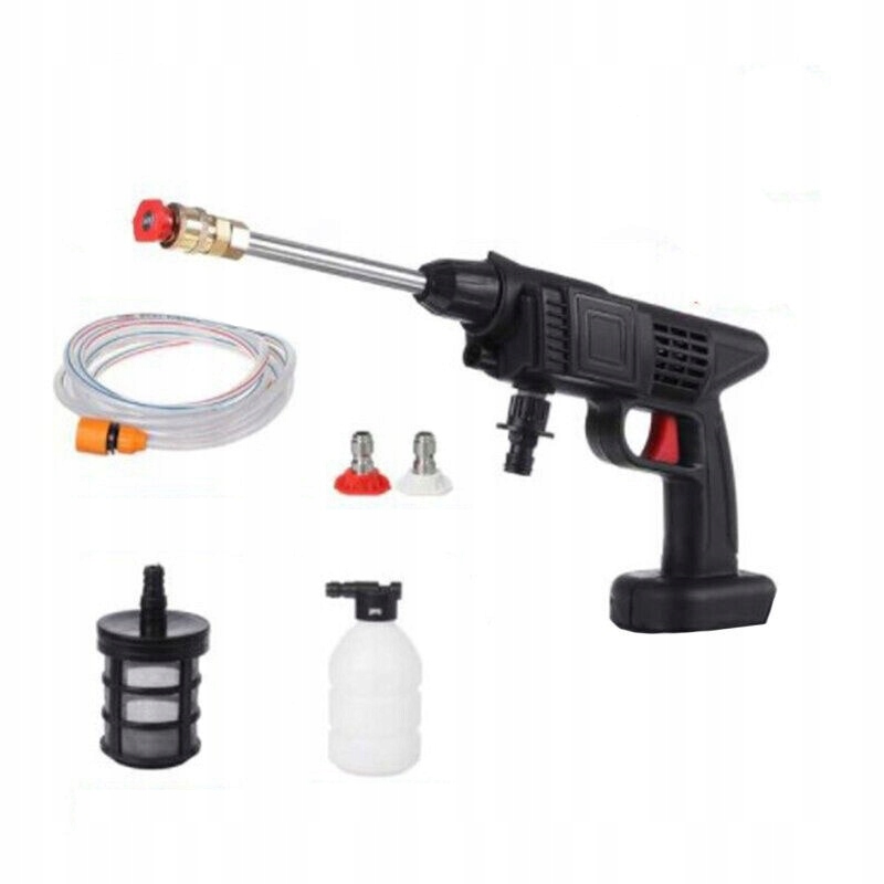 АКУМУЛЯТОРНА МИЙКА ВИСОКОГО ТИСКУ АВТОМОБІЛЯ WASH KIT