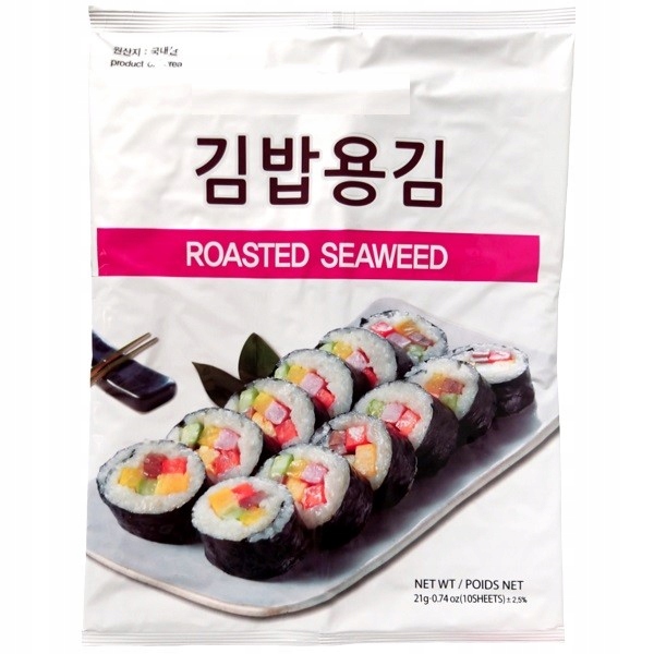 

Algi Nori do sushi wodorosty liście listki 10 szt.