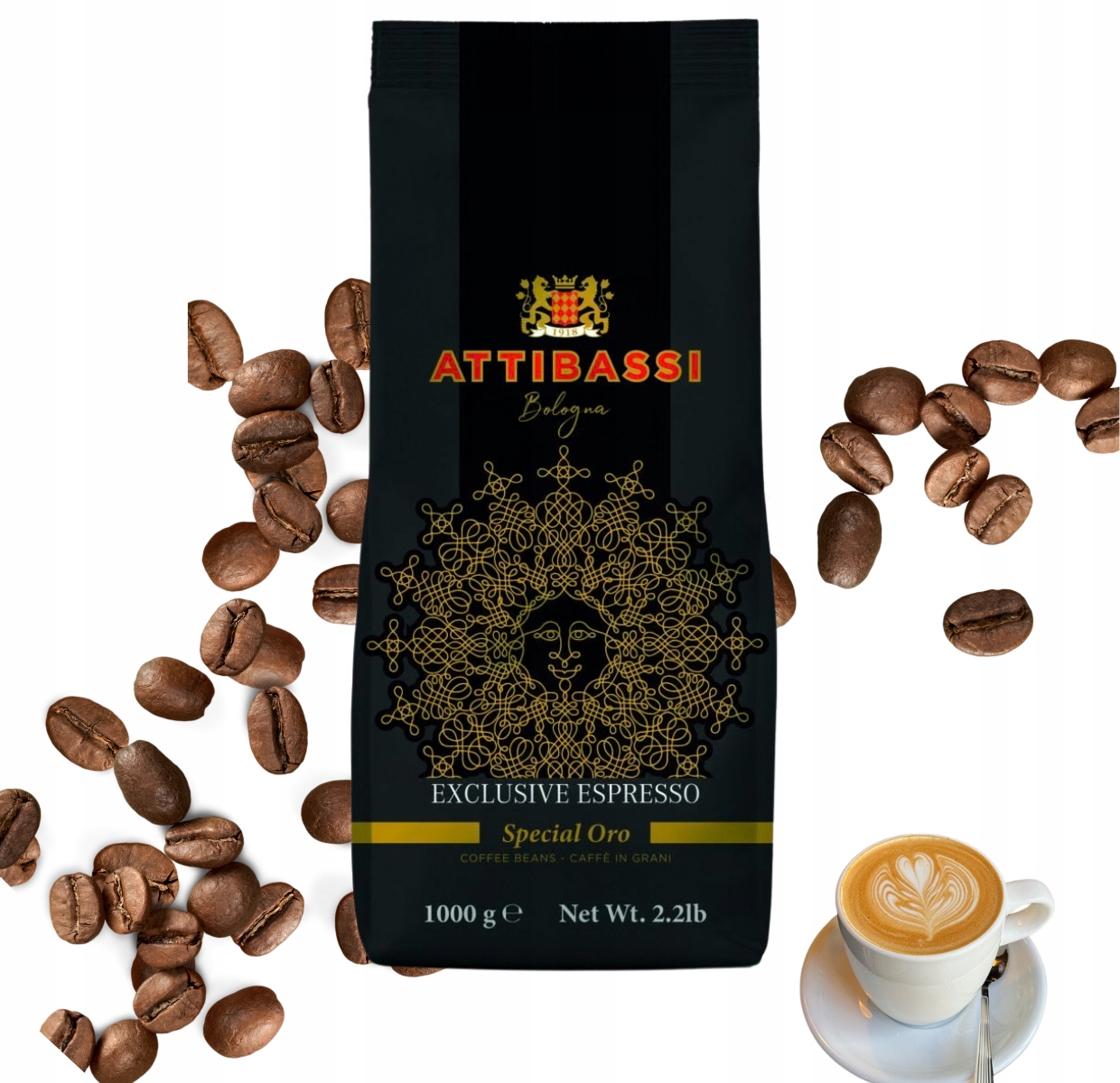 Kawa ziarnista Attibassi Special Oro 1KG