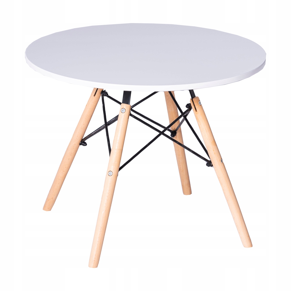 

Stolik kawowy dsw skandynawski 60cm biały