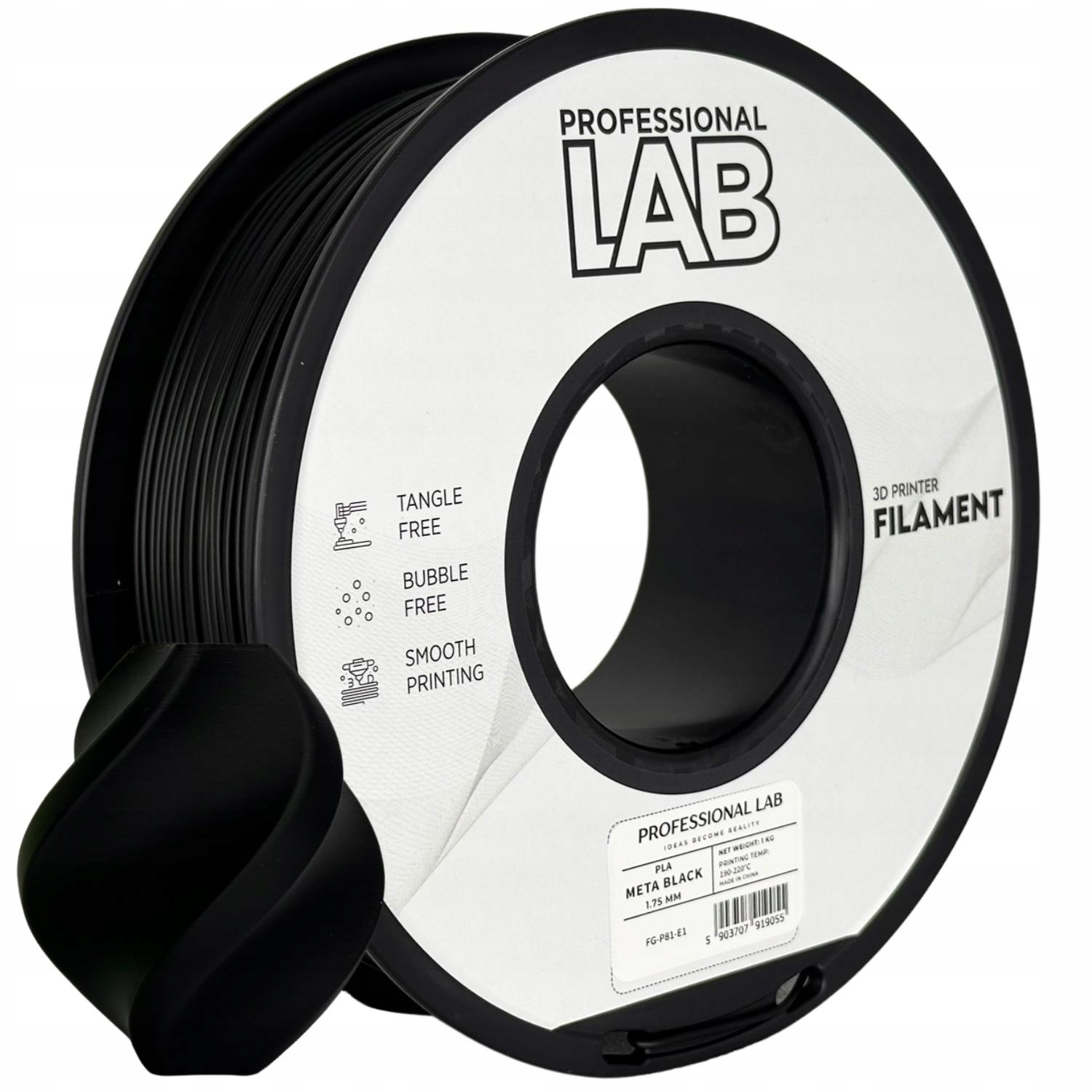 Pla meta black Prof. Lab
