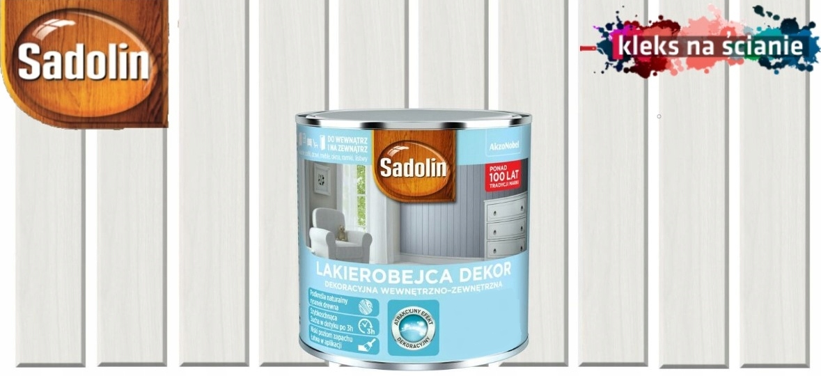 SADOLIN LAKIEROBEJCA DEKOR 1L TEK TIK TEAK Marka Sadolin