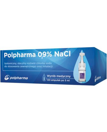 

Polpharma 0,9% NaCl Sól fizjologiczna 120 x 5 ml