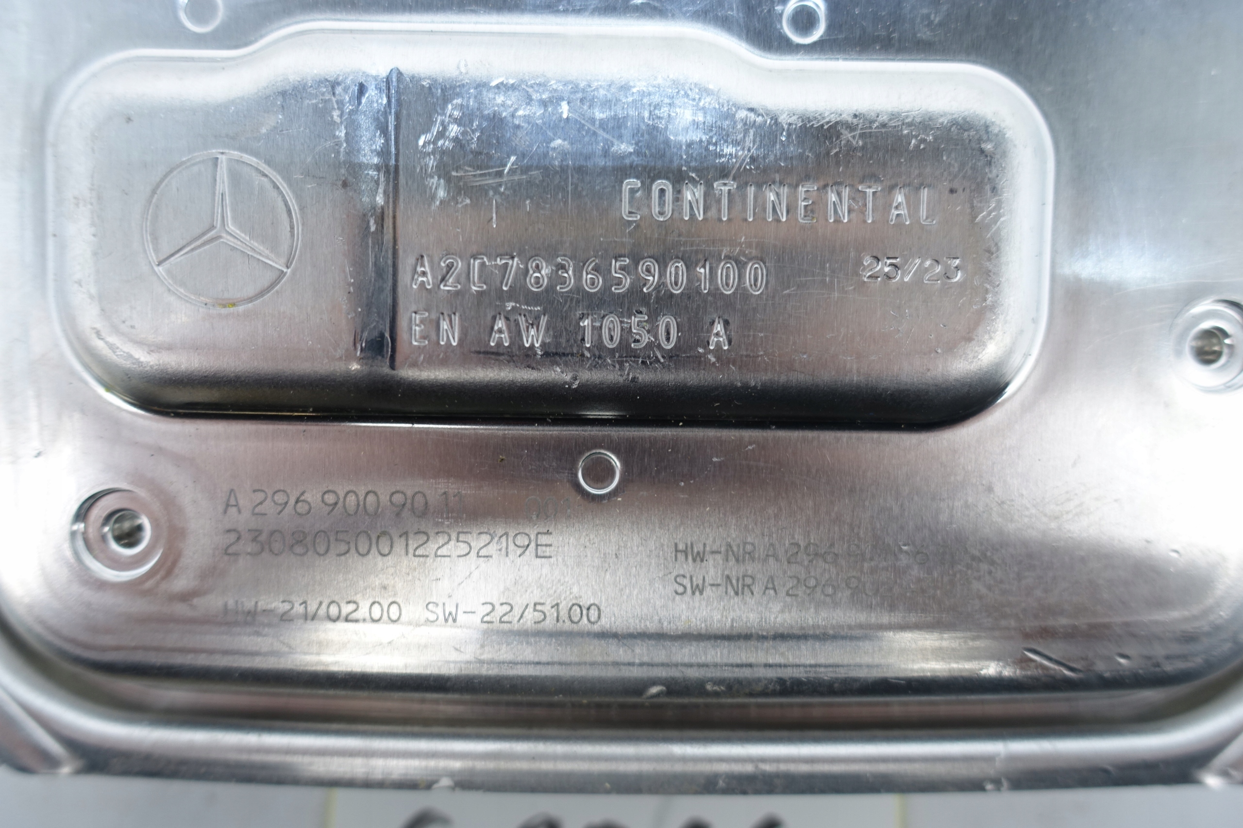 MERCEDES module control unit PRZETWORCNICA LED A2969009011