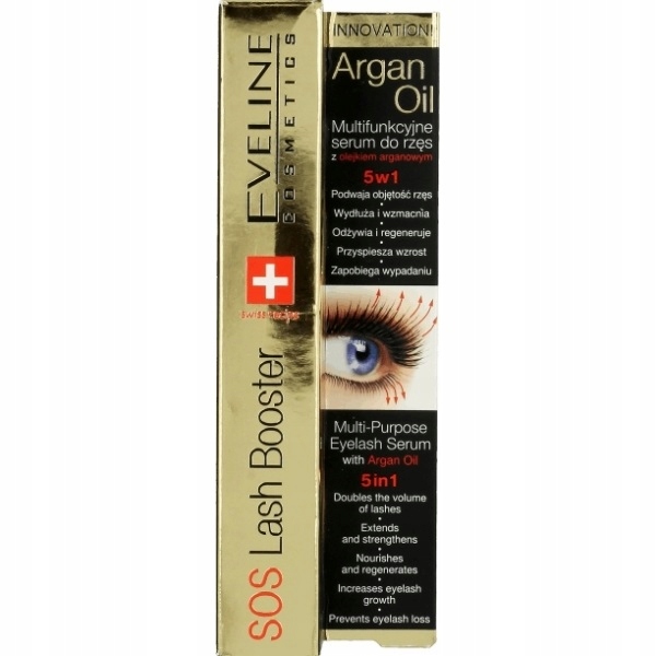 EVENILE COSMETICS Serum Do Rzęs SOS Lash Booster 5w1 Aktywator Wzrostu 10ml — miniatura 11