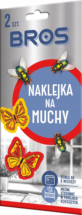 

Bros Naklejka Na Muchy 2SZT.