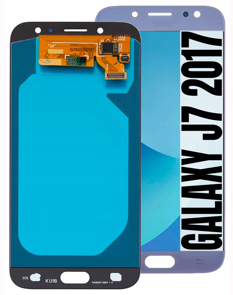 Displej Pro Samsung Galaxy J7 2017 J730 J730F Oled LCD Modrý