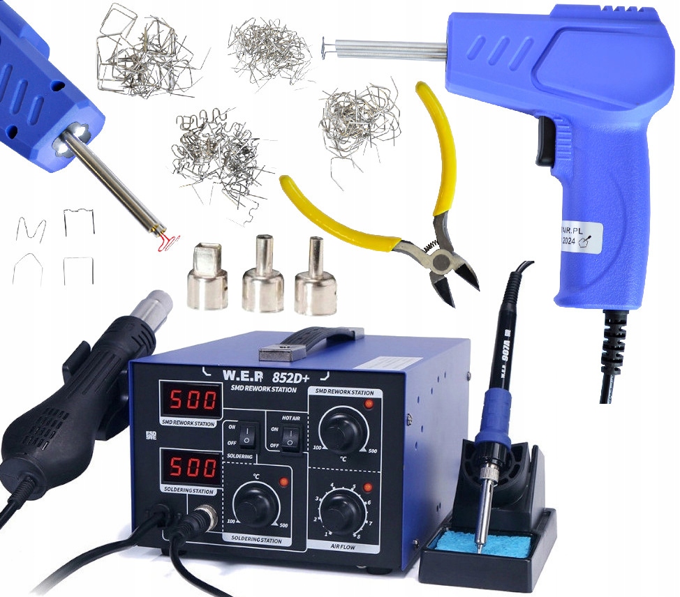 ZSZYWACZ PLASTIKU ZSZYWARKA SPAWARKA WEP 852D+