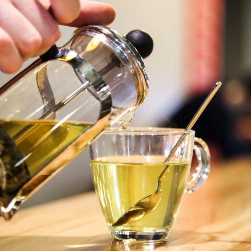Зеленый чай sencha BLUE JOY truska шафран 50г листовая форма