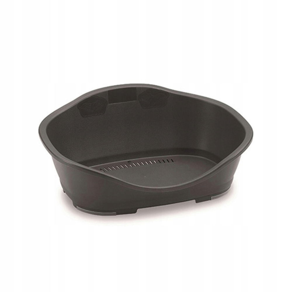 Levně Pelíšek plast 3 grafitová 80,5 x 55 x 32 cm