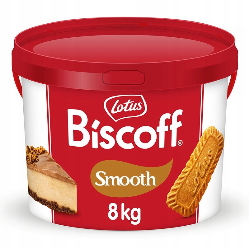Pasta Biscoff gładka 8 kg Lotus