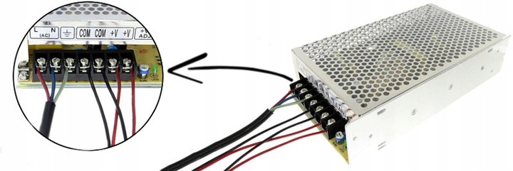 

Zasilacz 120W do Podłączenia odcinków Taśmy Led