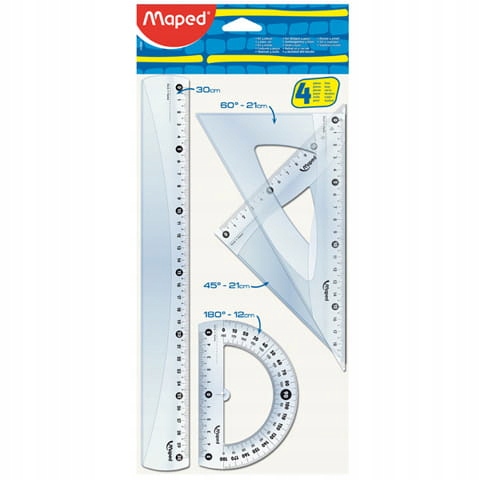 

Zestaw linijek Maped Start Maxi 30cm
