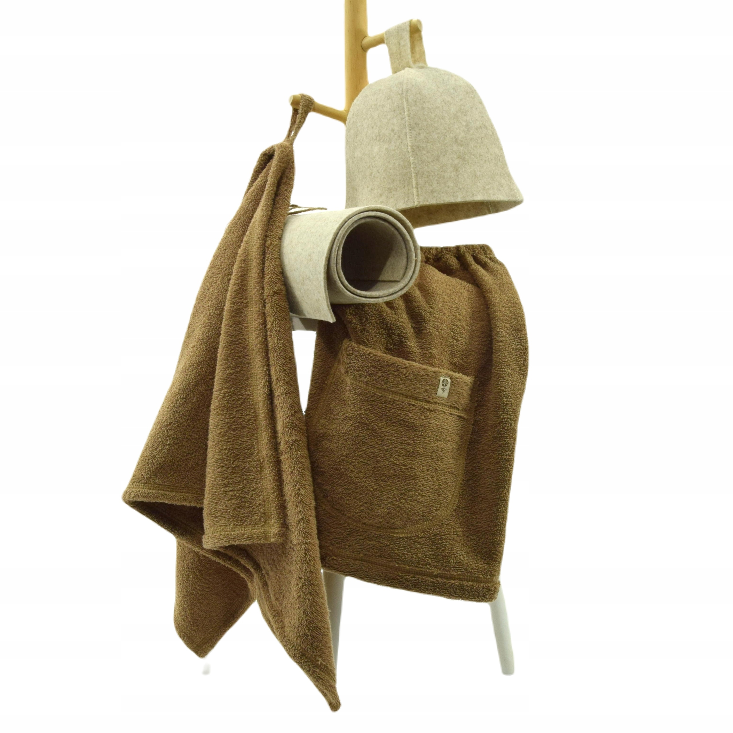 Čepice Klobouk do sauny Kilt Mata Ručník- Pánský set 4 cz velikost-L