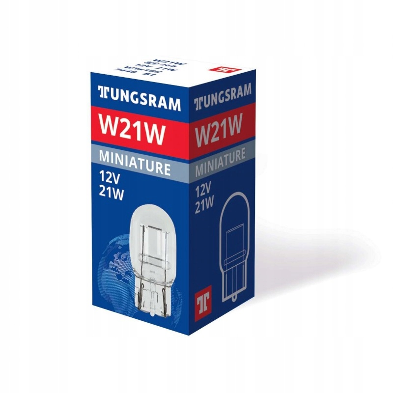 

Żarówka Tungsram W21W 12V 21W W3x16d 1 Szt. E1