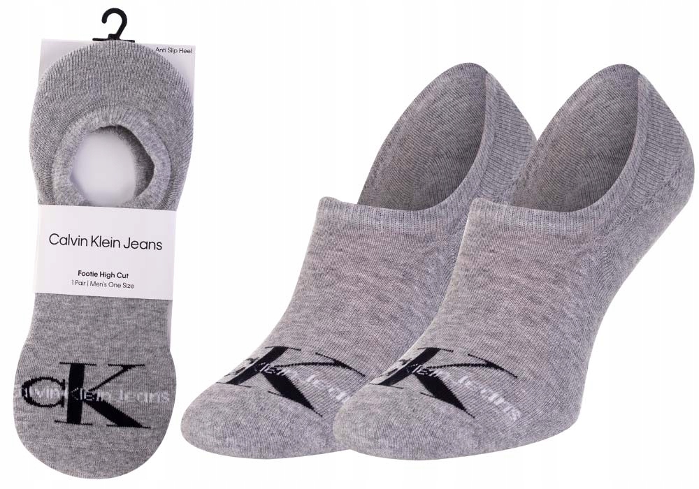 

Calvin Klein Skarpetki Stopki 1 Para Grey r.40-46