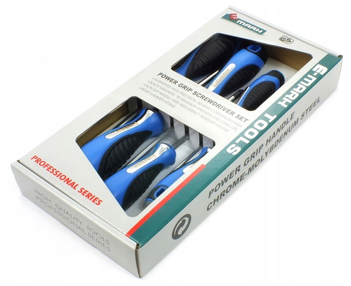 

Zestaw Wkrętaków Płaskie Krzyżowe 6 Sztuk Emark