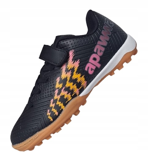 Fotbalová obuv na suchý zip sálovky turfové zátky na venkovní hřiště hala w-f 34