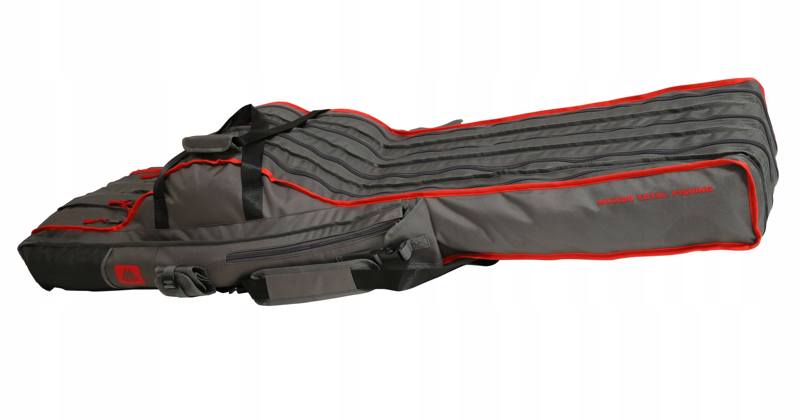 Pokrowiec na wędki 4 komorowy 160 cm szary Mikado