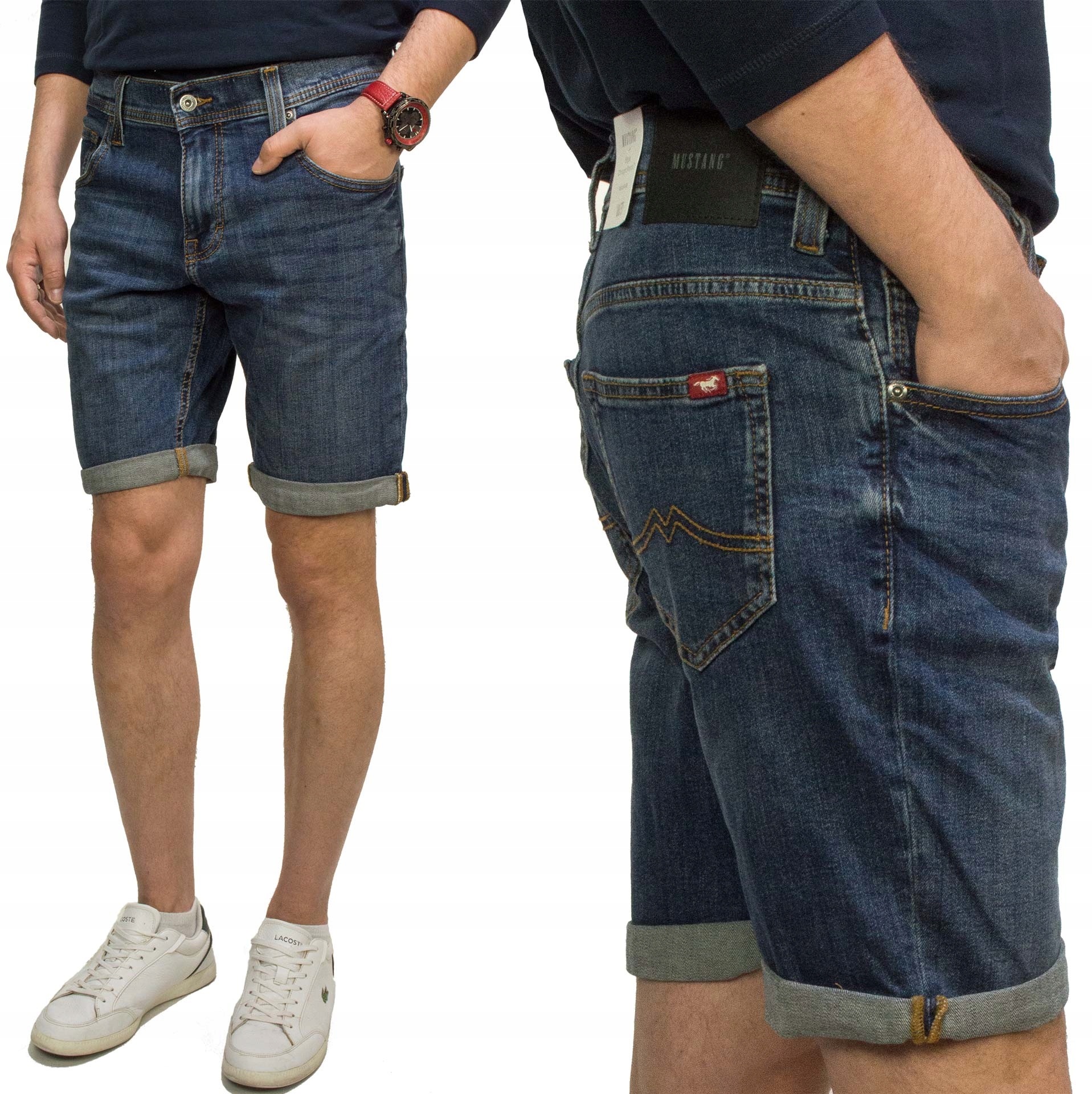 Mustang Chicago Shorts Z Bay 883 kraťasy krátké pánské džínové šortky W36