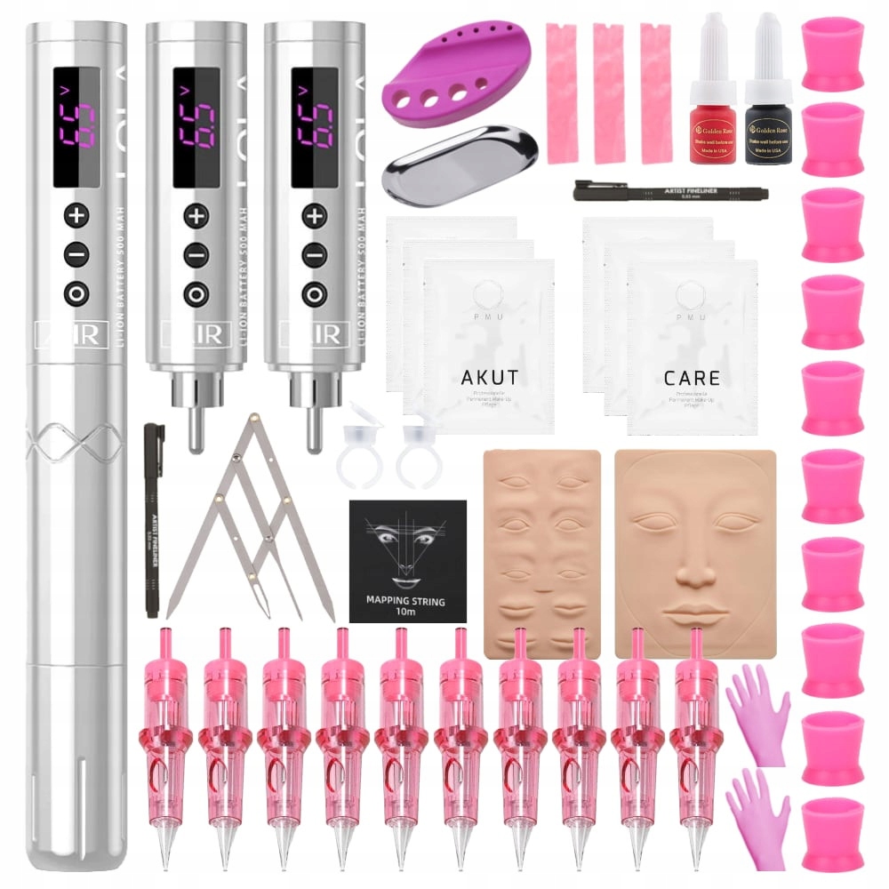 Profesionální Sada Permanentní Makeup Lola Air Silver