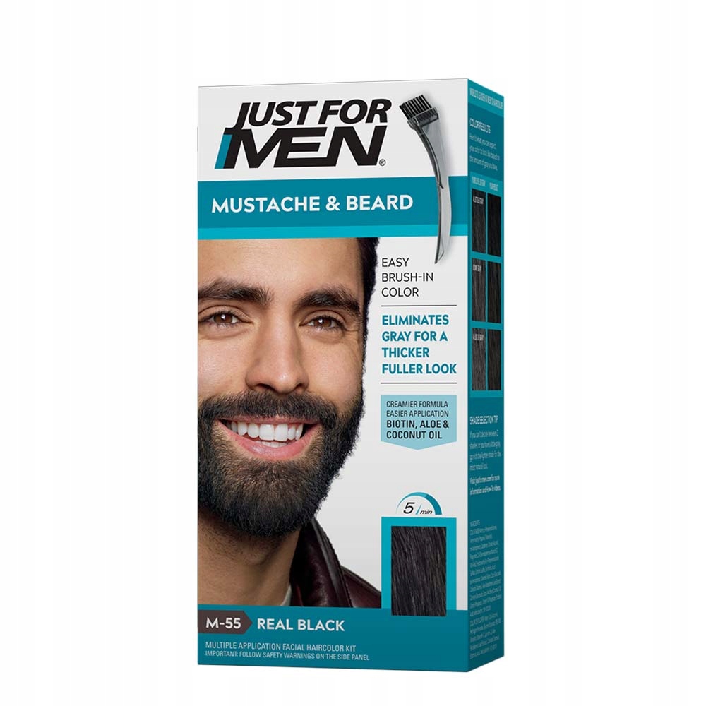 

Farba do brody Czarna Just For Men M55 Czerń