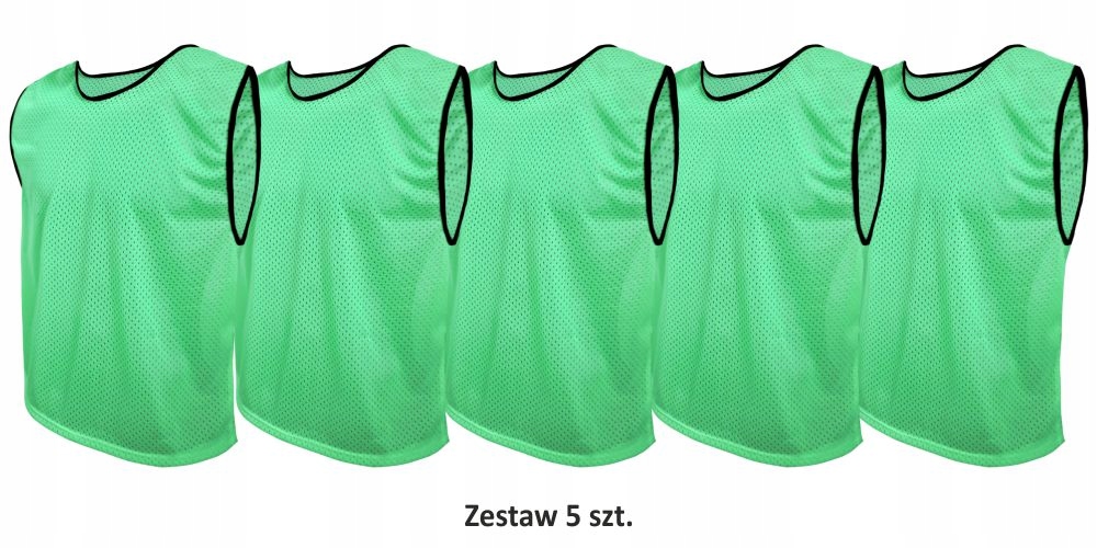 Znacznik Piłkarski Reklamowy Koszulka Sportowa Trykot 5szt Xs Zestaw