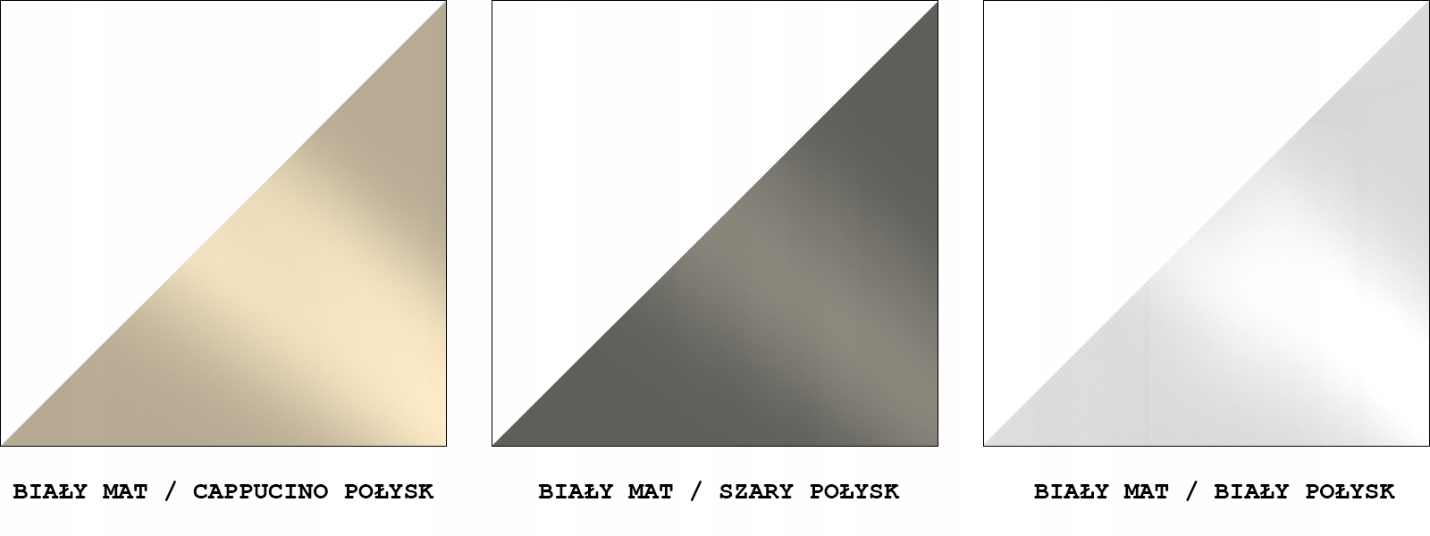 Szafka kuchenna do zabudowy piekarnika SZARA LILI Kolor frontów szary