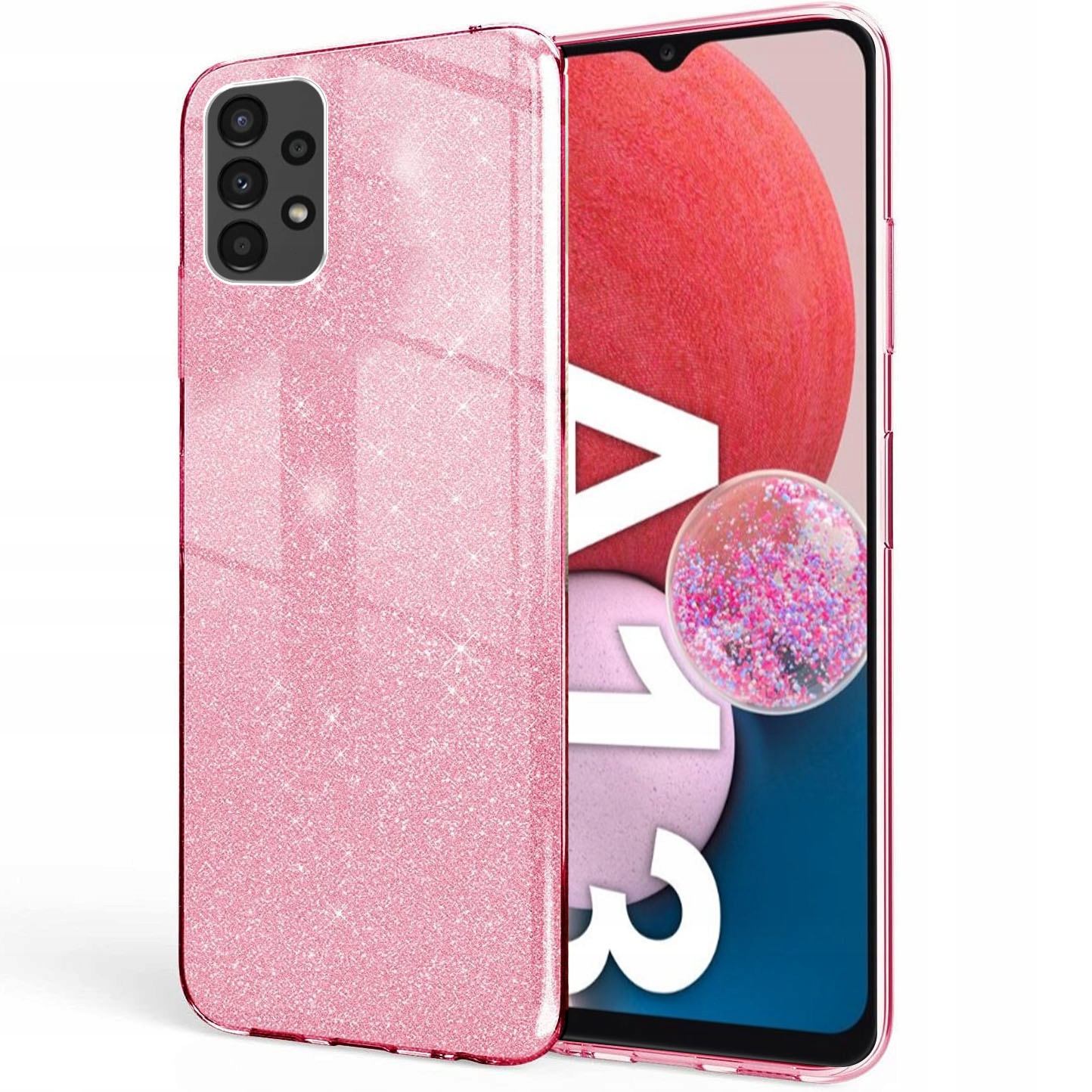 

Etui na Samsung Galaxy A13 4G Brokat Case Szkło
