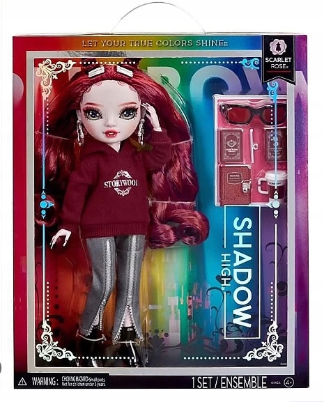 Mga Rainbow High Shadow High Modna Lalka Scarlet Rose 592785
