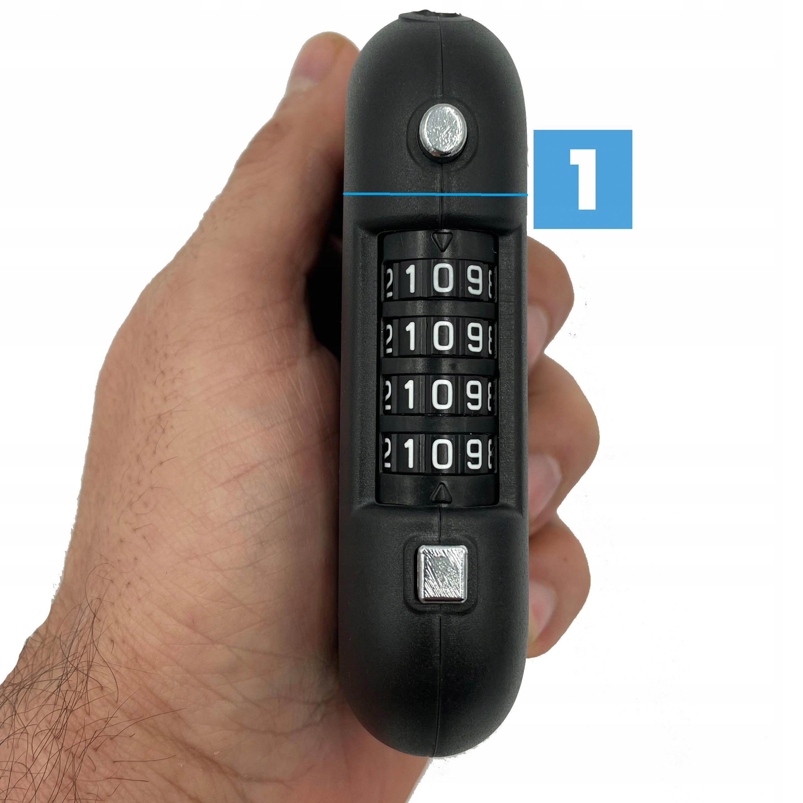 ZAPIĘCIE ROWEROWE LINKA ZWIJANA ZAPIĘCIE DO ROWERU SZYFR MUVIKE AUTO FLEX Długość 90 cm