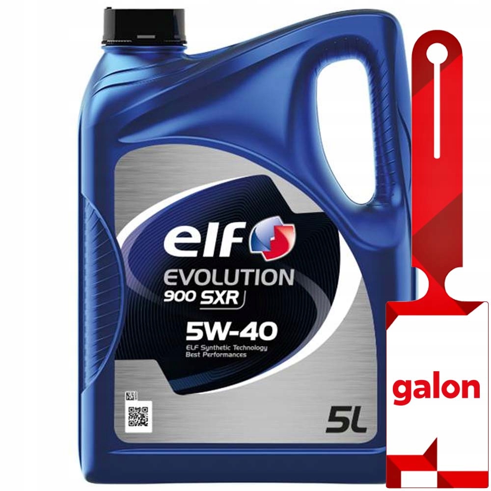 Elf Evolution 900 Sxr 5W40 5L syntetyczny olej silnikowy