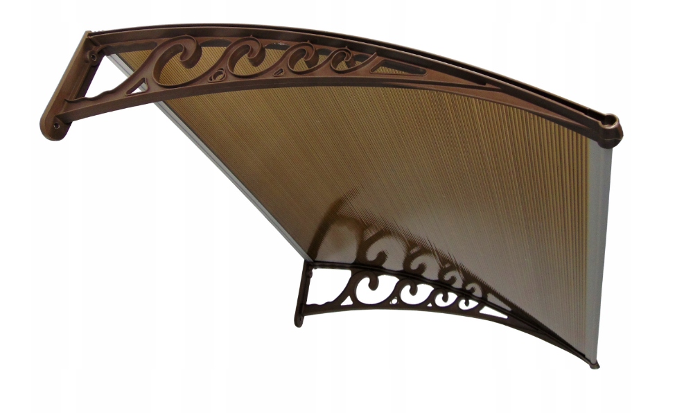 DASZEK NAD DRZWI WEJŚCIOWE 150X100 ŁUKOWY ZADASZENIE DASZEK NAD DRZWI DRZWI Marka bez marki