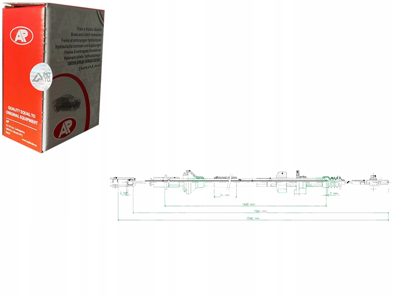 APLC0034C/SERW - AP трос зчеплення CITROEN C1 1.0 (PM_. ПН_)