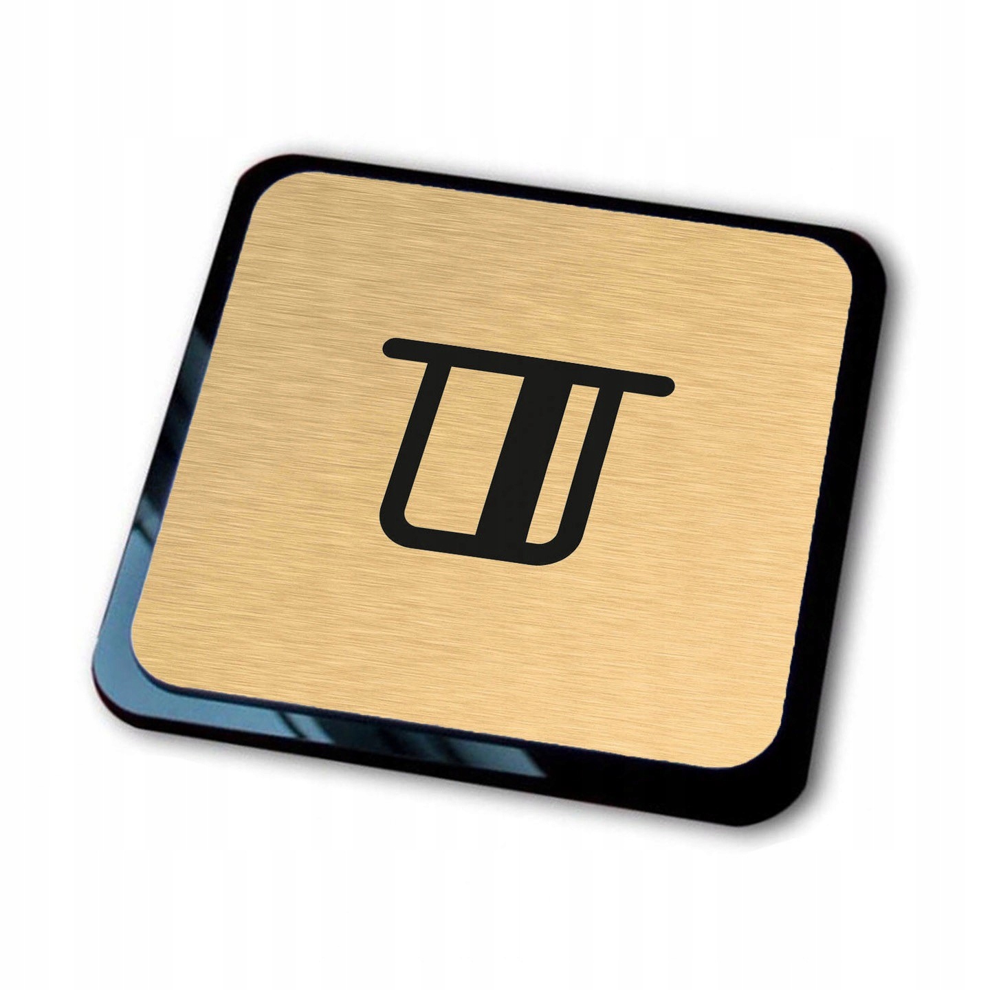 złota tabliczka informacyjna grawer karta 2